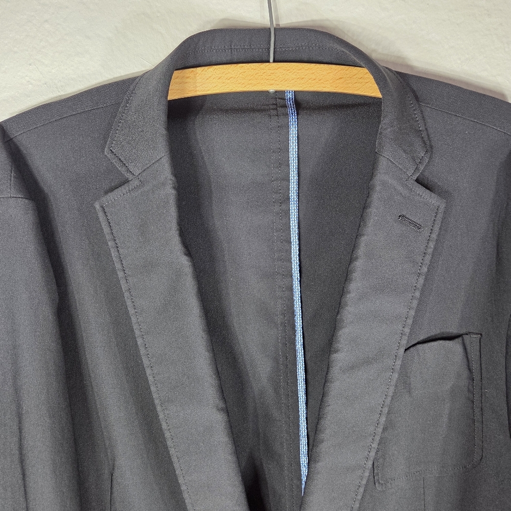 Haggar Blazer Smart Wash Highland Blazer Stretch Modern Fit Jacket XL (48/50) - Picture 3 of 16